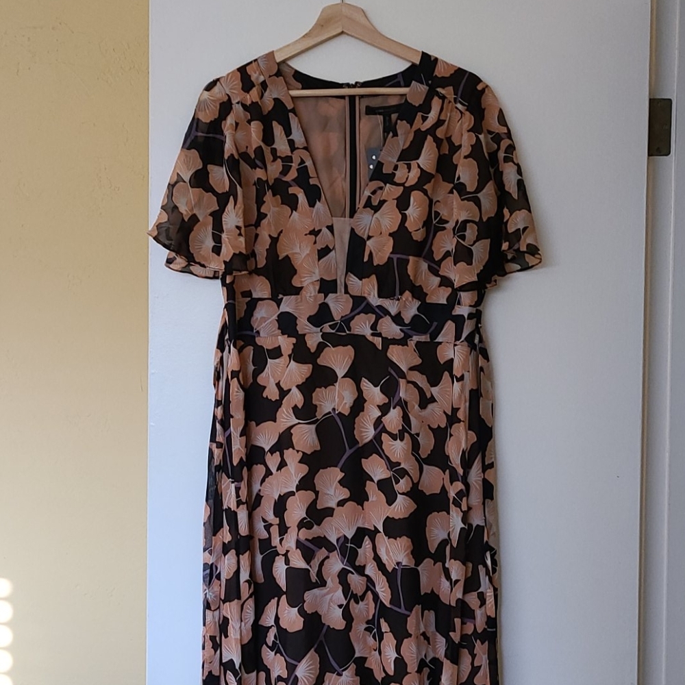 BCBG MaxAzria long silk dress, BNWT
